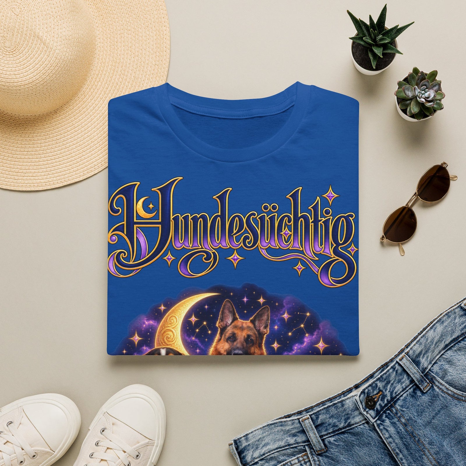 Personalisiertes T-Shirt mit Hunden – Hundesüchtig – Foto 5