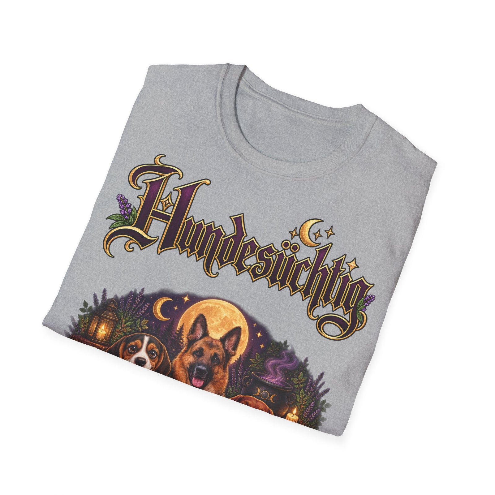 Personalisiertes T-Shirt – Hundesüchtig Hexenmotiv – Foto 9