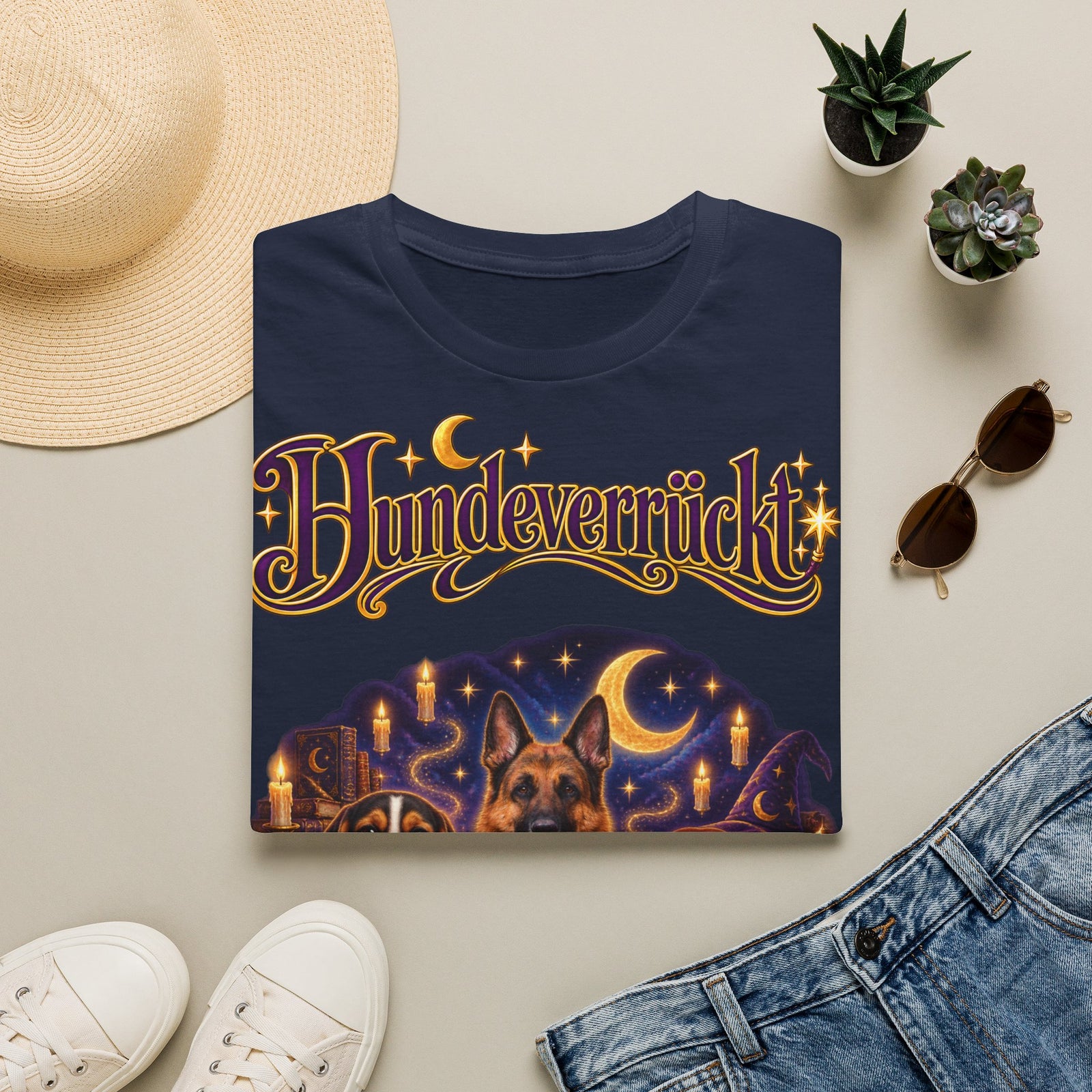 Personalisiertes T-Shirt – Hundeverrückt Zauberwelt – Foto 2