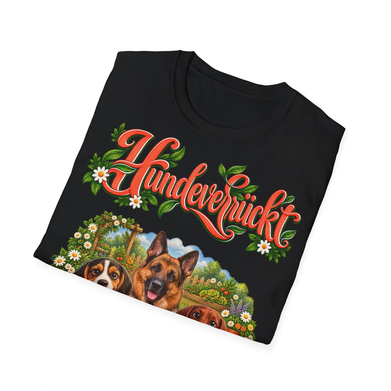 Personalisiertes Tshirt mit Hunden – Hundeverrückt – Foto 15