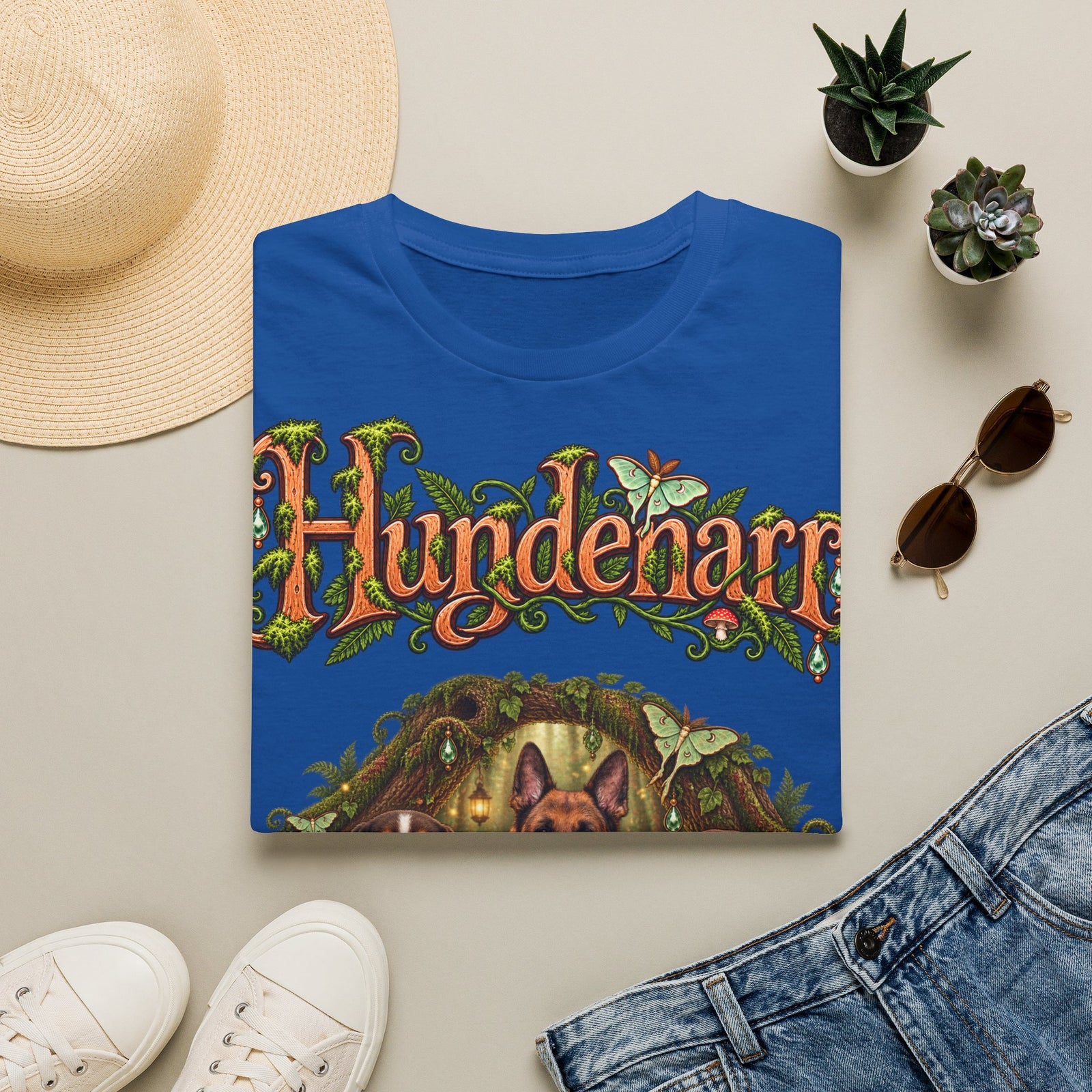 Personalisiertes T-Shirt mit Hunden – Hundenarr im Zauberwald – Foto 5
