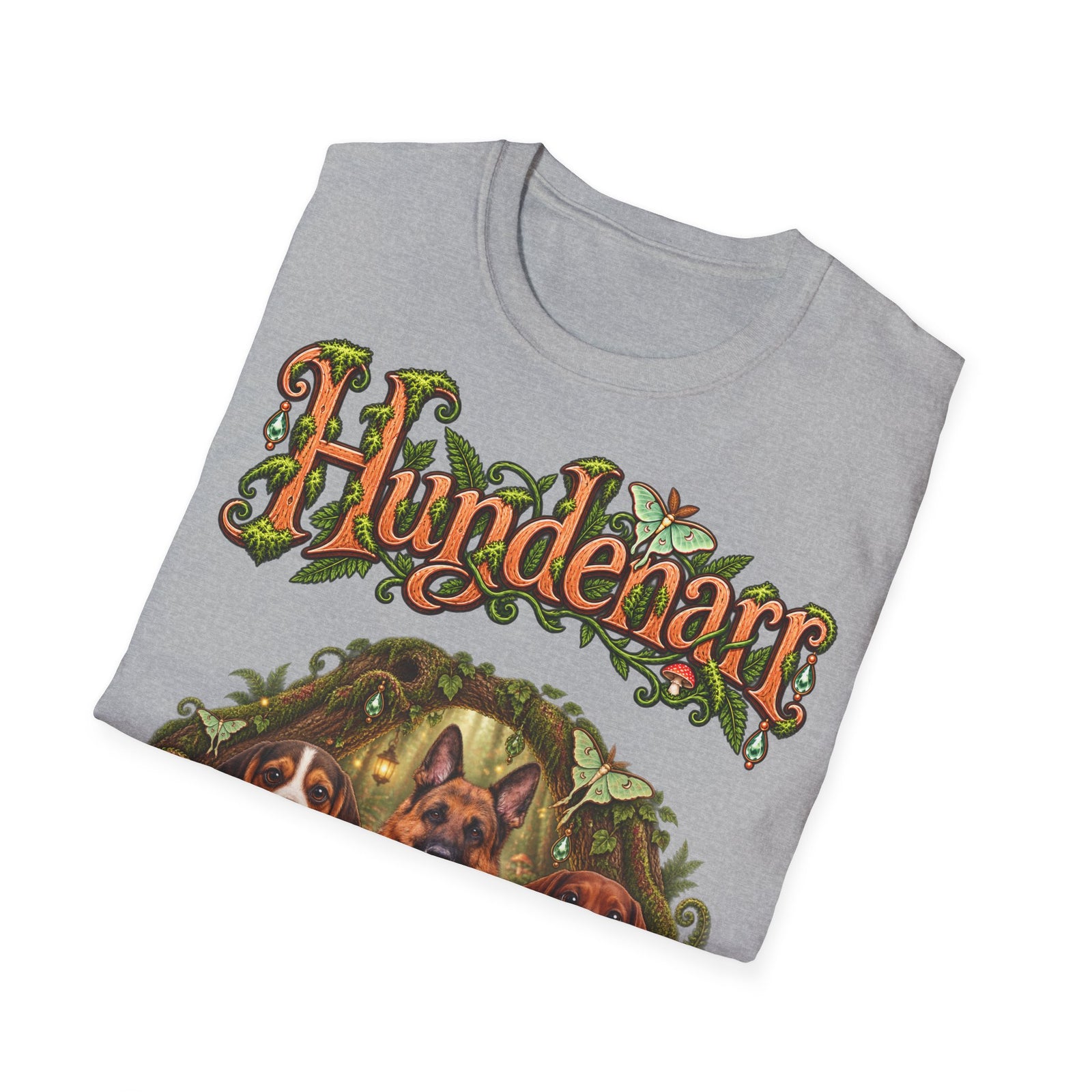 Personalisiertes T-Shirt mit Hunden – Hundenarr im Zauberwald – Foto 9