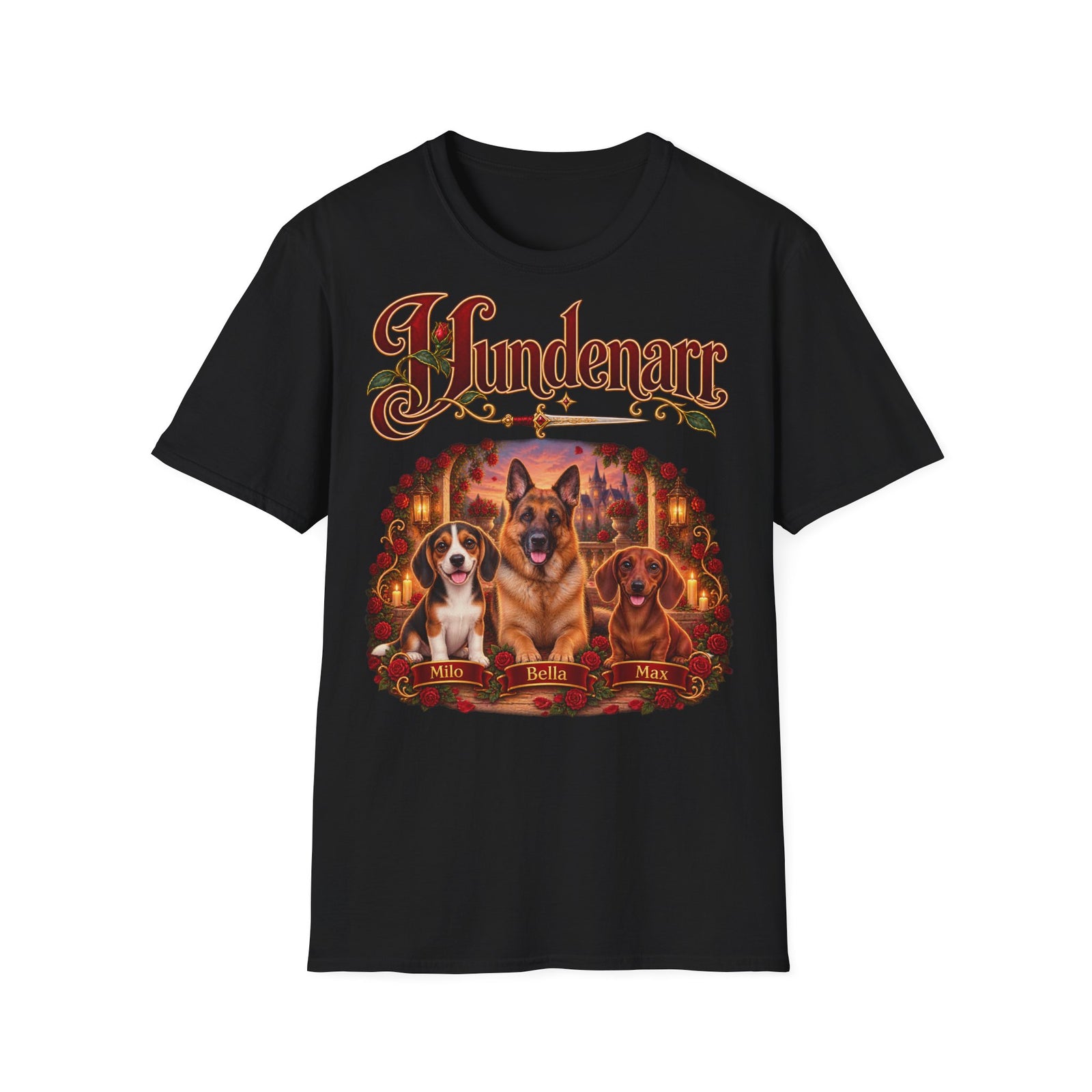 Personalisiertes T-Shirt mit Hunden – Hundenarr – Foto 13