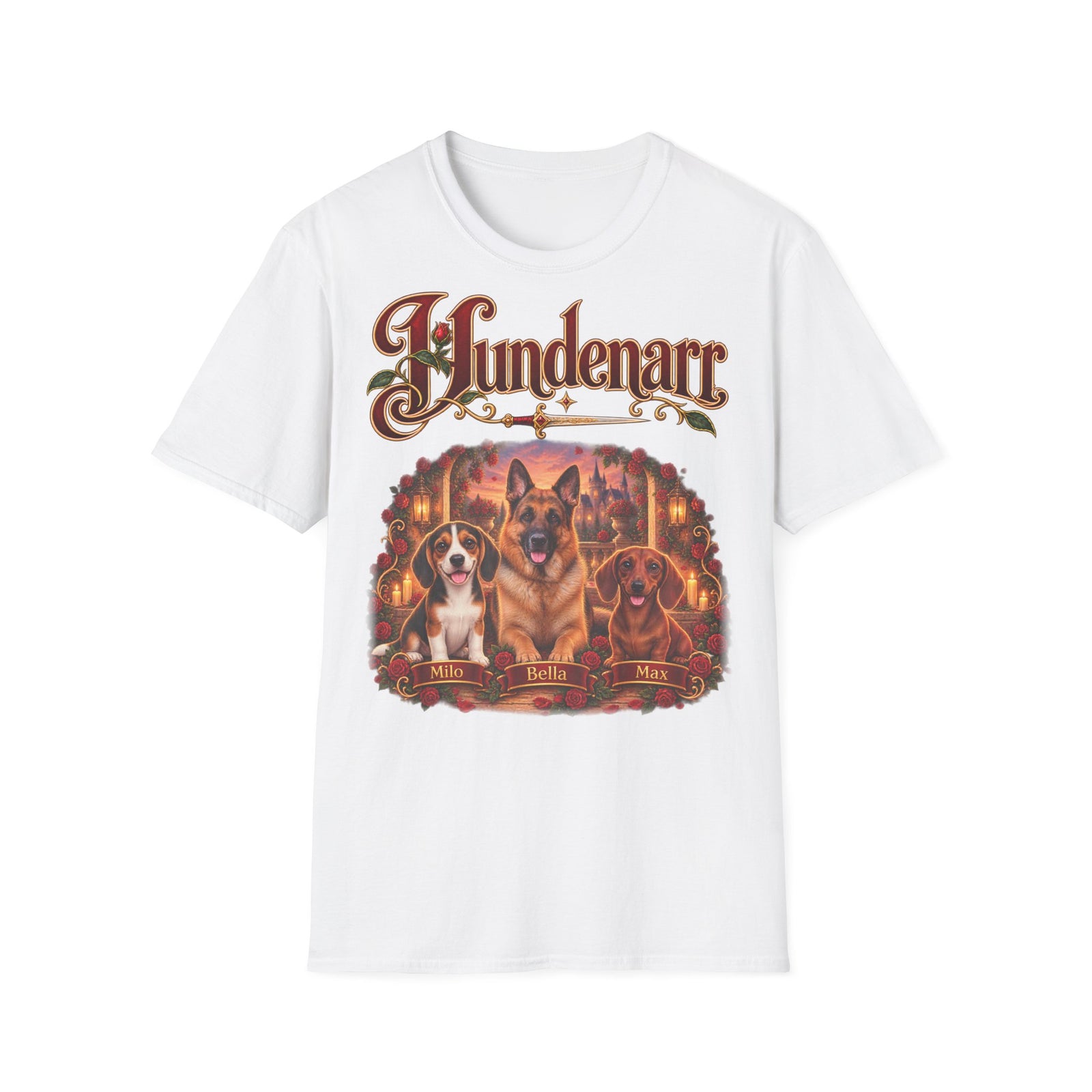 Personalisiertes T-Shirt mit Hunden – Hundenarr – Foto 10