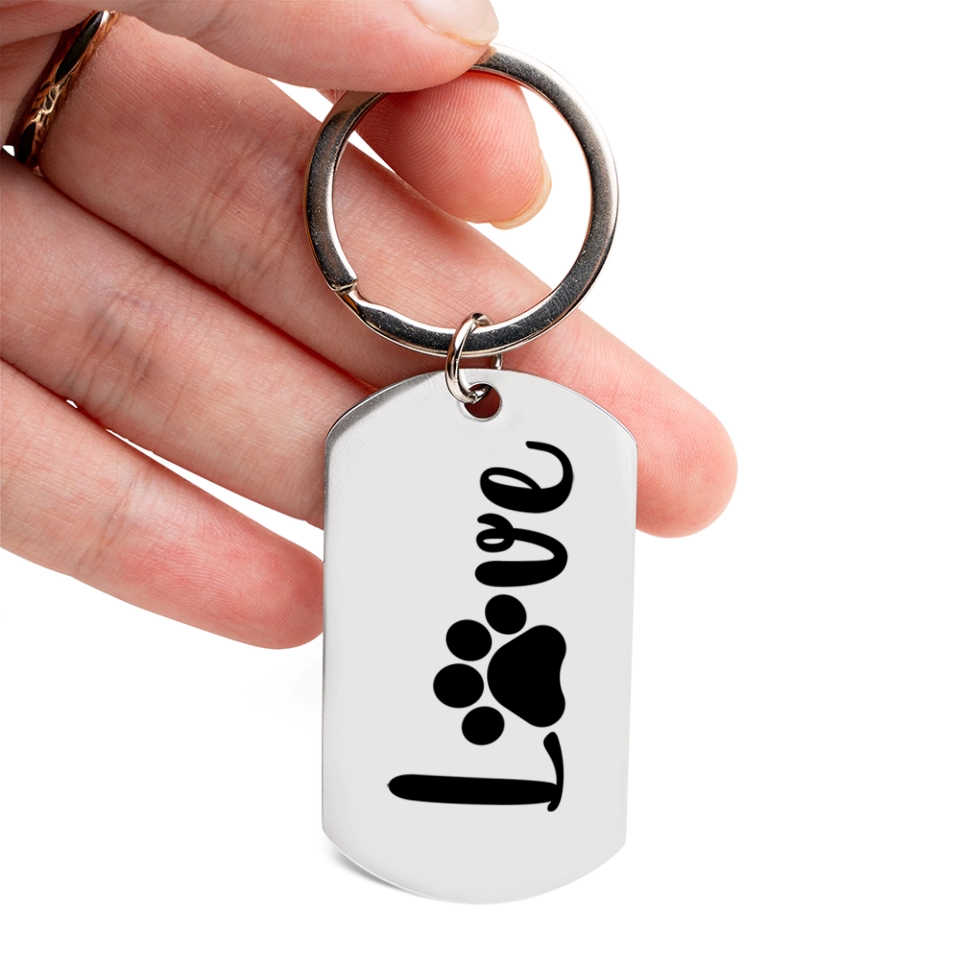 Walking Cat Keychain - Cat Mom/Dad - Personalized Gift