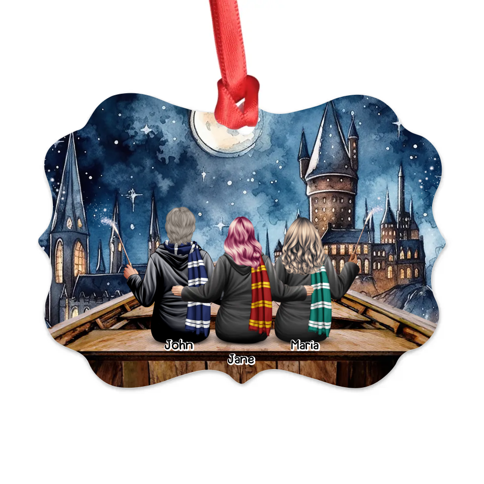 Zauberer-Ornament – Bis zu 5 Personen – Weihnachtsornament 