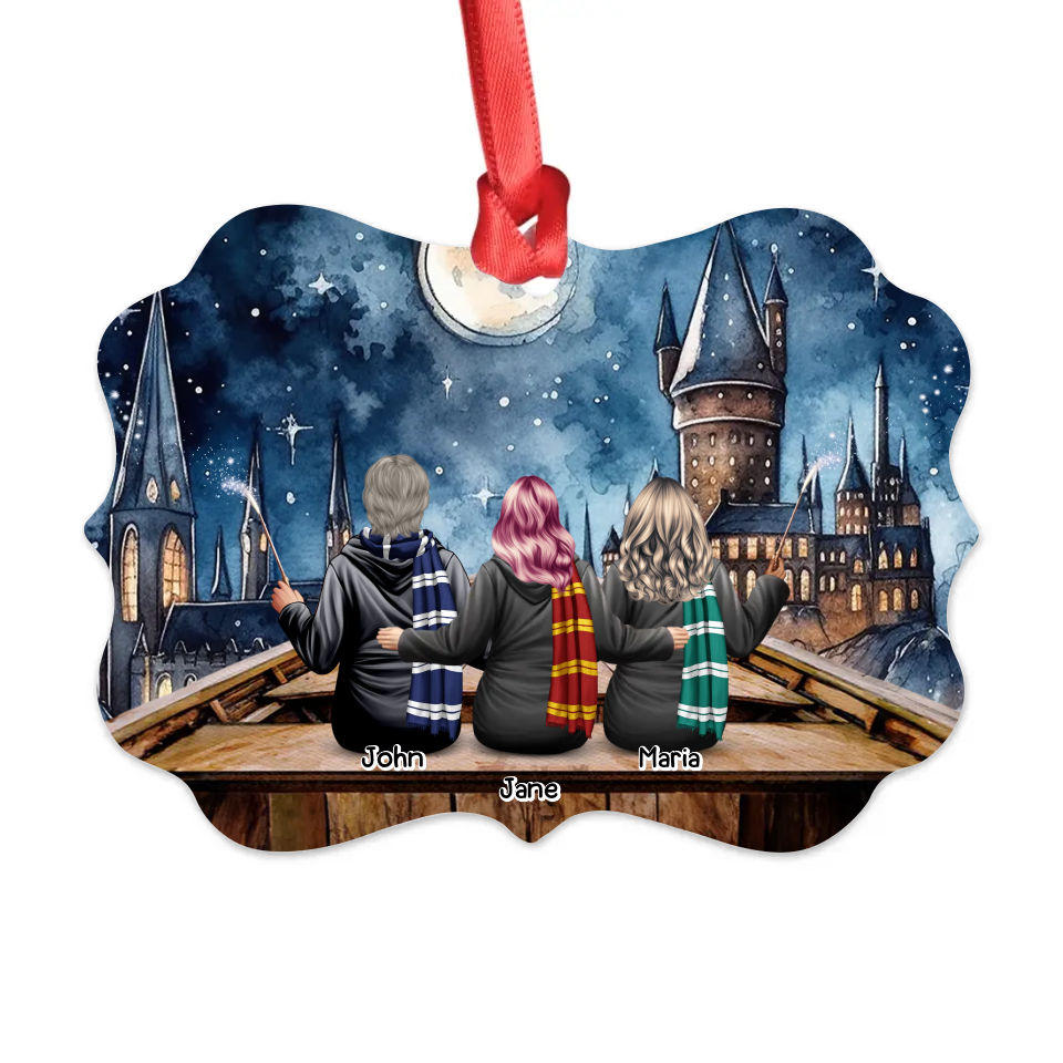 Wizard Ornament - Up to 5 People - Christmas Ornament