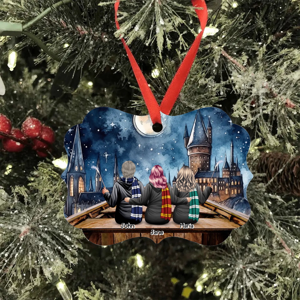 Wizard Ornament - Up to 5 People - Christmas Ornament