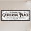 Personalized Living Room Canvas - Gathering Place Canvas - Personalized Home Decor