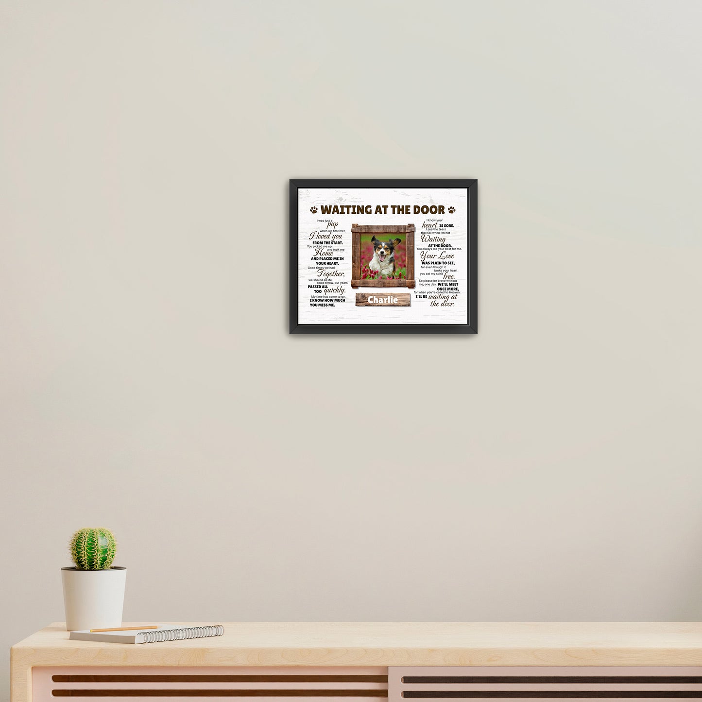 Pet Memorial Canvas - Memorial Canvas - LoveOnPrints Memorial Canvas - Personalized Memorial Canvas