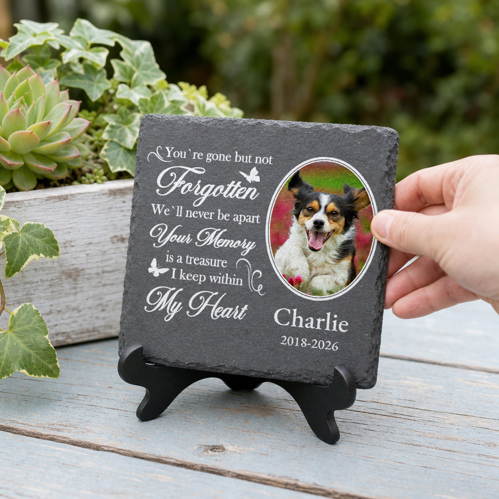 Personalized Dog Memorial Garden Stone