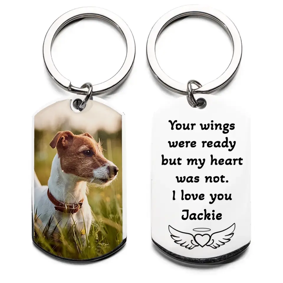 Foto-Schlüsselanhänger hochladen - Gedenk-Schlüsselanhänger 