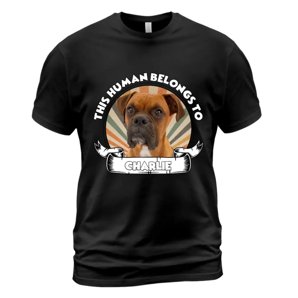 Upload Photo T-Shirt - Pet Owner T-Shirt