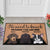 Personalized Pets Doormat - Up to 6 Pets - Decorative Mat - Custom Doormat