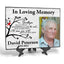 Memorial Stone - Upload Photo Memorial Stone - Personalized Memorial Gift