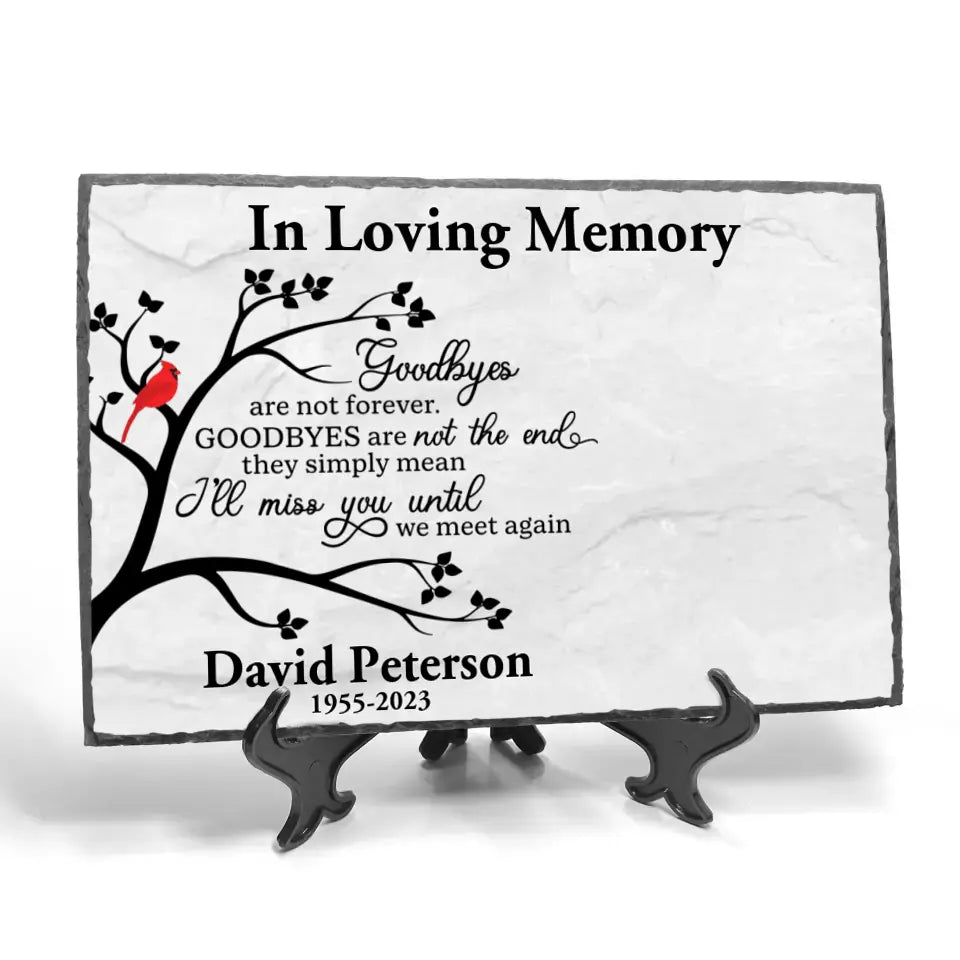 Memorial Stone - Upload Photo Memorial Stone - Personalized Memorial Gift