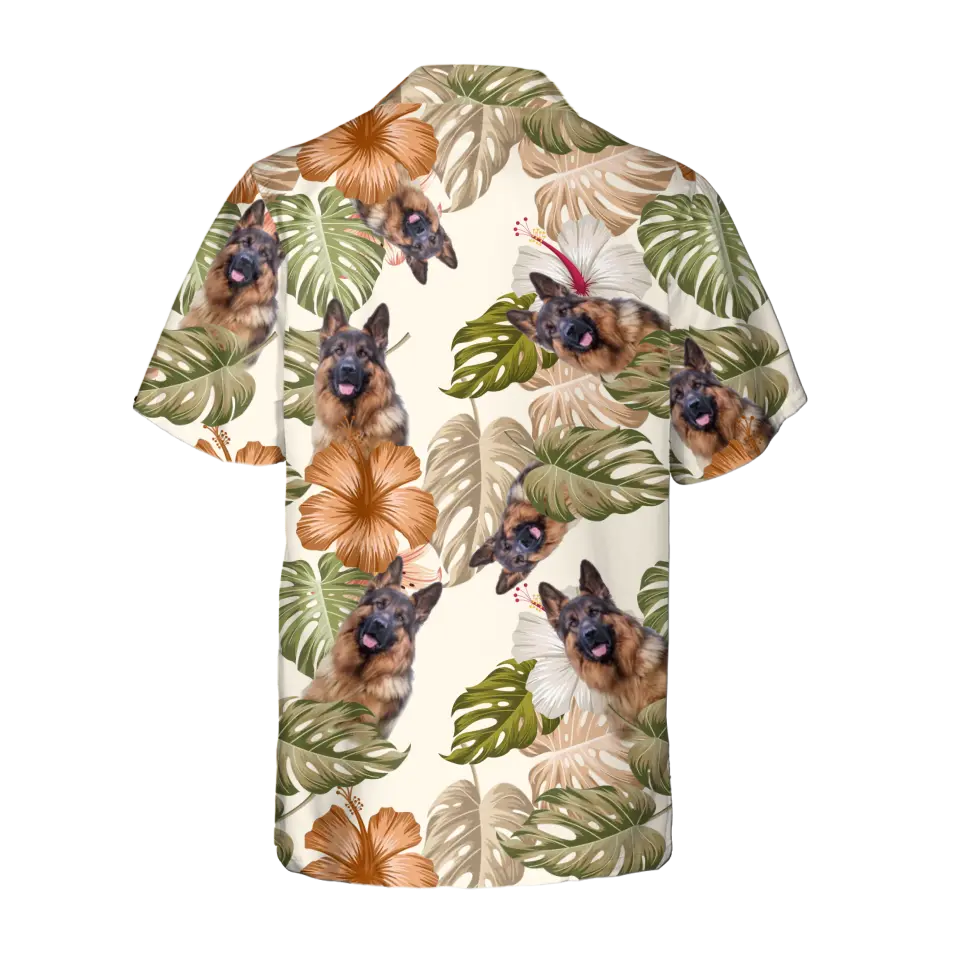 Personalized Hawaiian Shirt - Upload up to 6 Photos