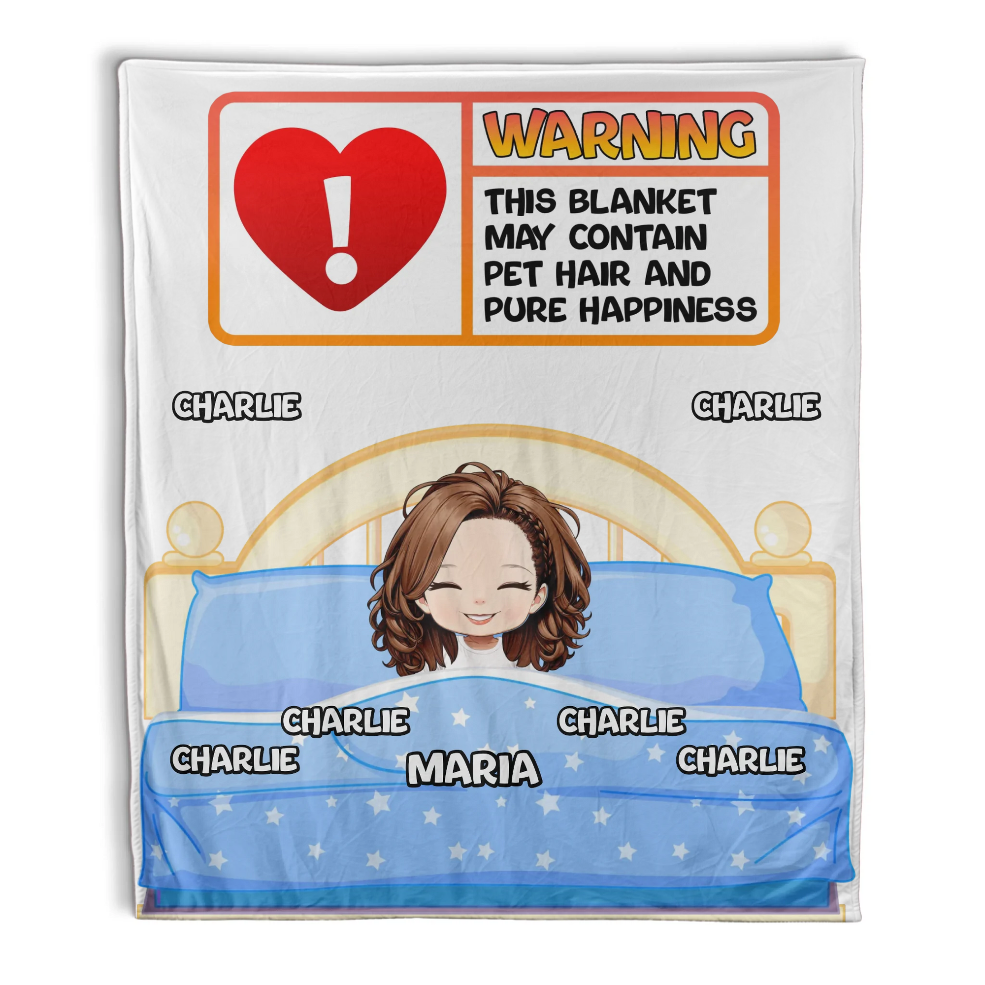 Mockup Fleece Blanket US