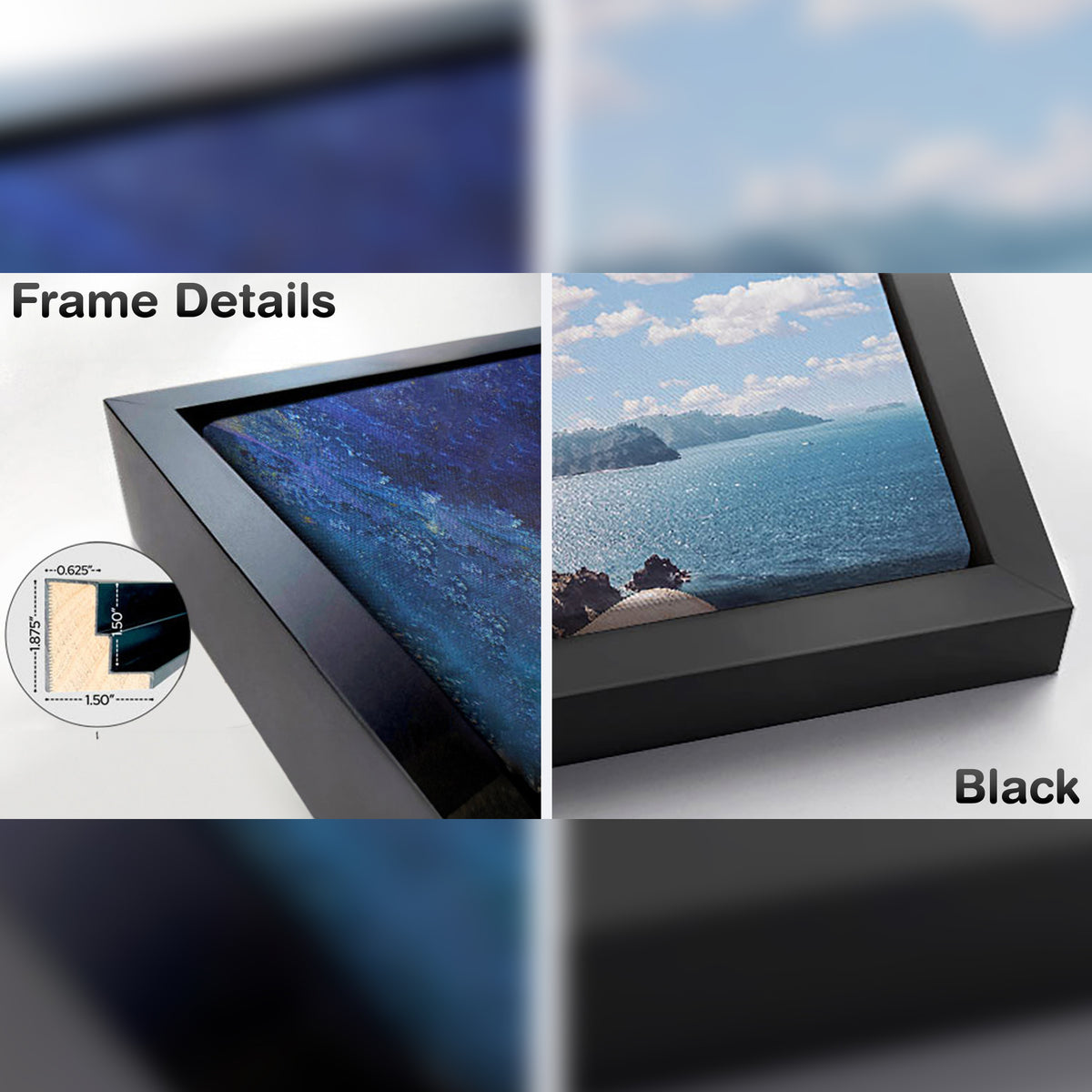 Gedenkleinwand für Mama/Papa – Foto hochladen – LoveOnPrints Gedenkleinwand – Personalisierte Gedenkleinwand-Dekoration 