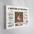 Waiting at the Door Pet Memorial Canvas – Personalized Dog or Cat Photo Frame, Loss of Pet Gift, Sympathy Wall Art