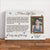 I Never Left You Memorial Canvas – Personalized Photo Frame with Butterflies, Bereavement Gift, Sympathy Wall Art