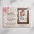 Personalized Memorial Canvas – In Loving Memory Photo Gift with Name & Date