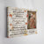 Personalized Memorial Canvas – ‘Promise of Heaven’ Tribute with Photo & Name