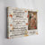 Personalized Memorial Canvas – ‘Promise of Heaven’ Tribute with Photo & Name