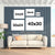 Personalized Memorial Canvas – Custom Tribute Wall Art with 3 Photos & Name