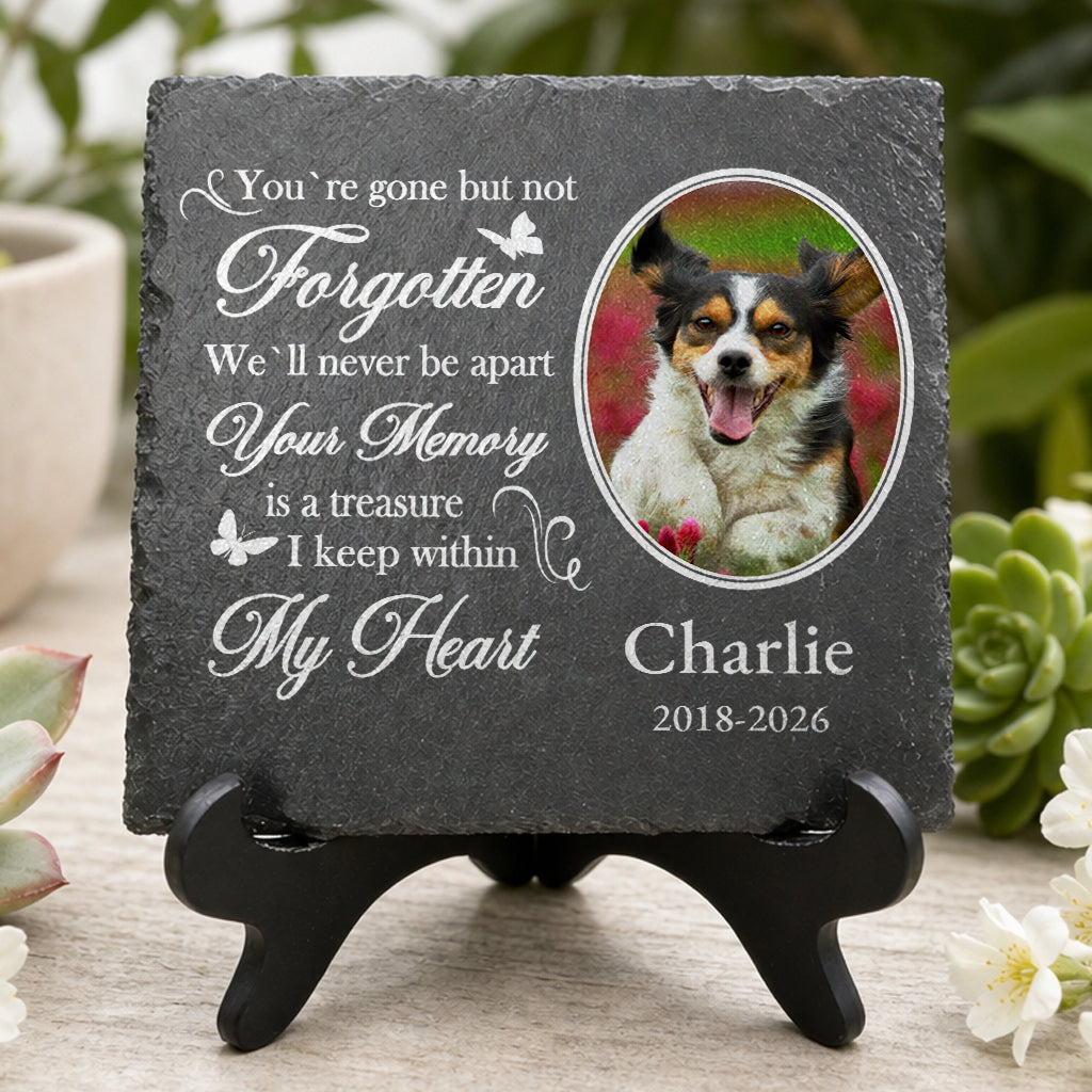 Personalized Dog Memorial Garden Stone