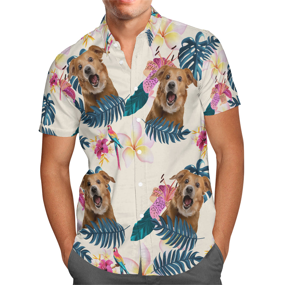 Personalized Hawaiian Shirt - Upload up to 6 Photos - HS25010