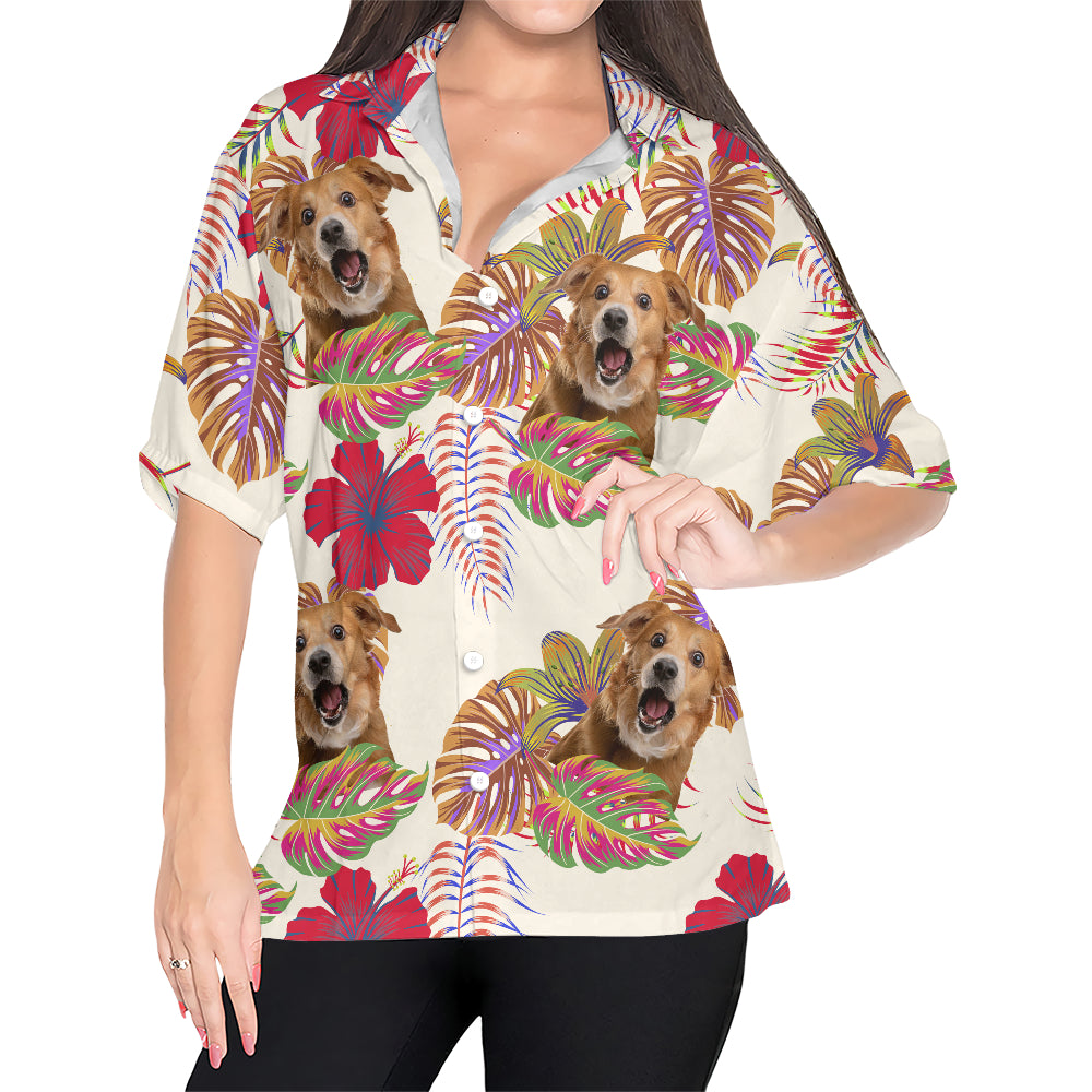 Chemise hawaïenne personnalisée - Jusqu'à 6 photos - Chemise personnalisée - HS25055 