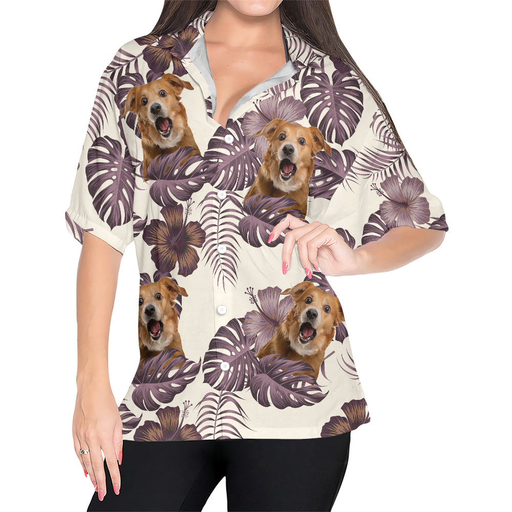 Chemise hawaïenne personnalisée - Jusqu'à 6 photos - Chemise personnalisée - HS25071 