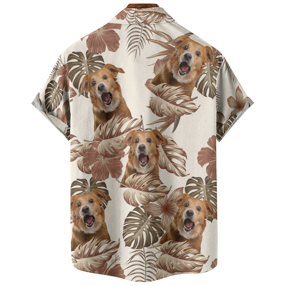 Chemise hawaïenne personnalisée - Jusqu'à 6 photos - Chemise personnalisée - HS25041 