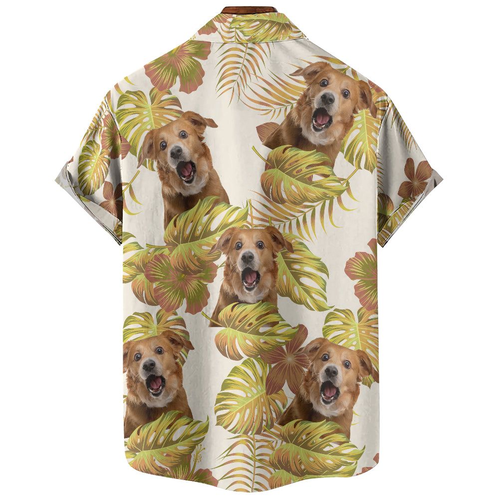 Chemise hawaïenne personnalisée - Jusqu'à 6 photos - Chemise personnalisée - HS25068 