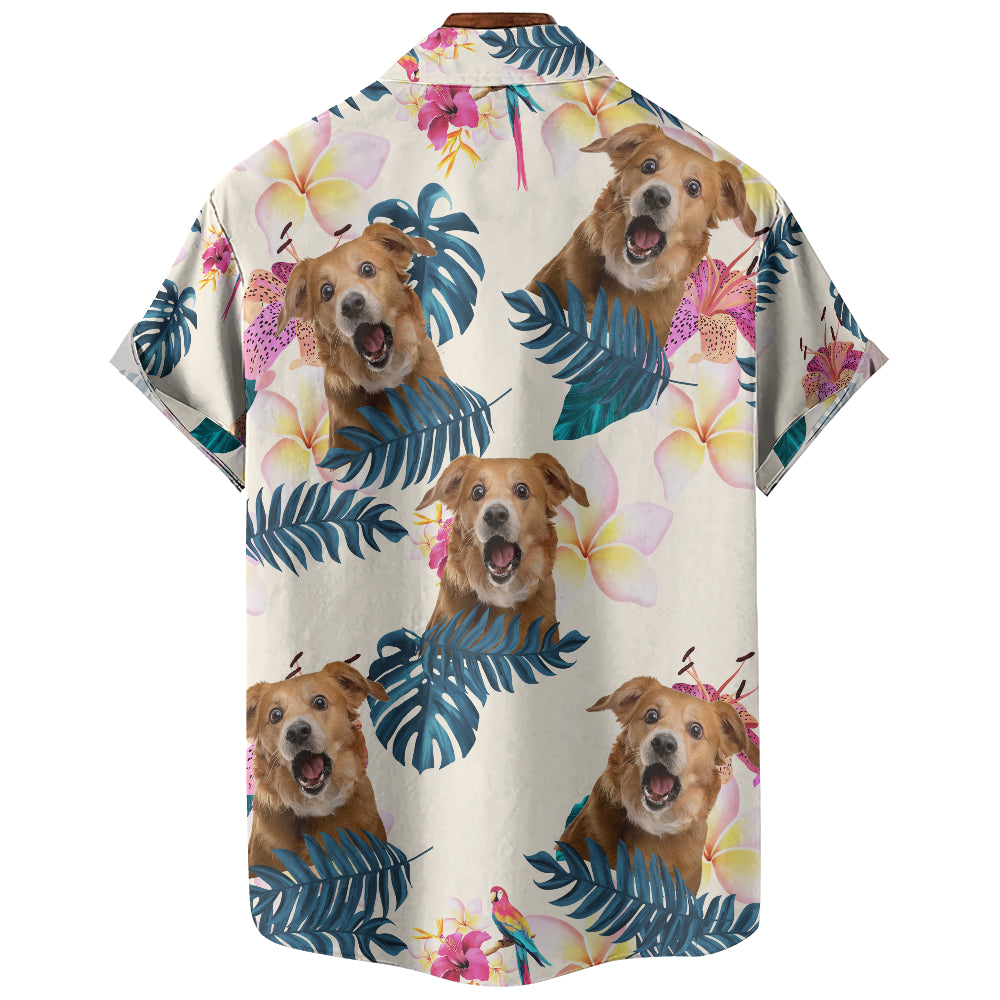 Personalized Hawaiian Shirt - Upload up to 6 Photos - HS25010