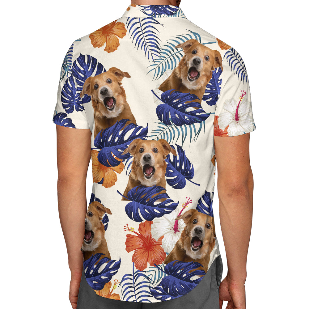 Chemise hawaïenne personnalisée - Jusqu'à 6 photos - Chemise personnalisée - HS25025 