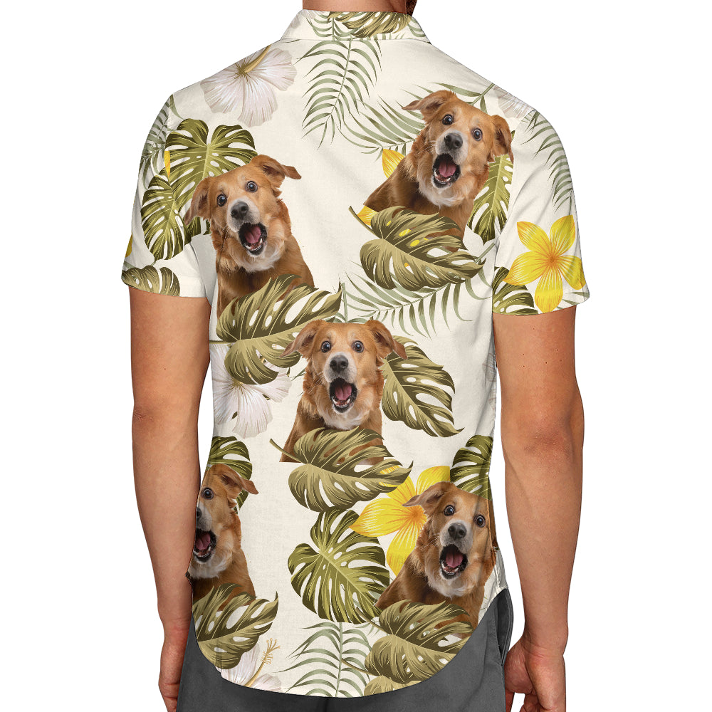 Chemise hawaïenne personnalisée - Jusqu'à 6 photos - Chemise personnalisée - HS25059 