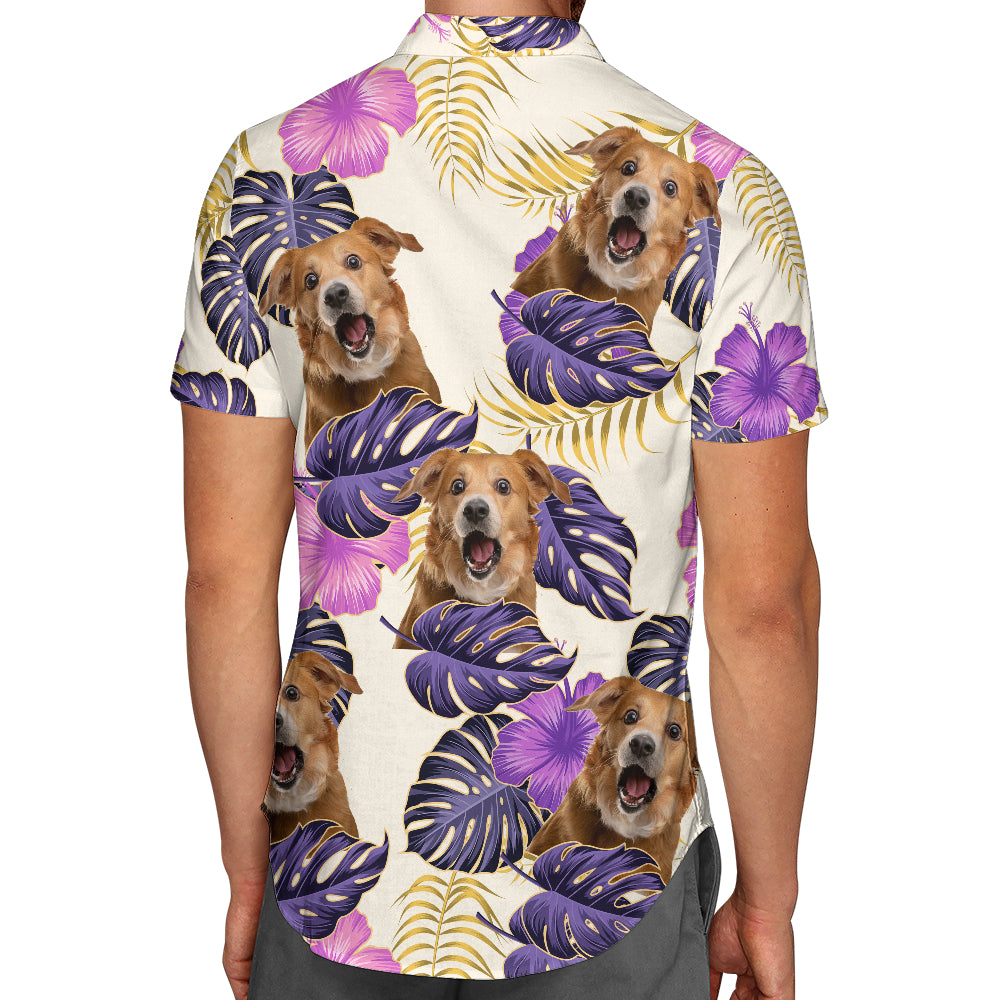 Chemise hawaïenne personnalisée - Jusqu'à 6 photos - Chemise personnalisée - HS25094 