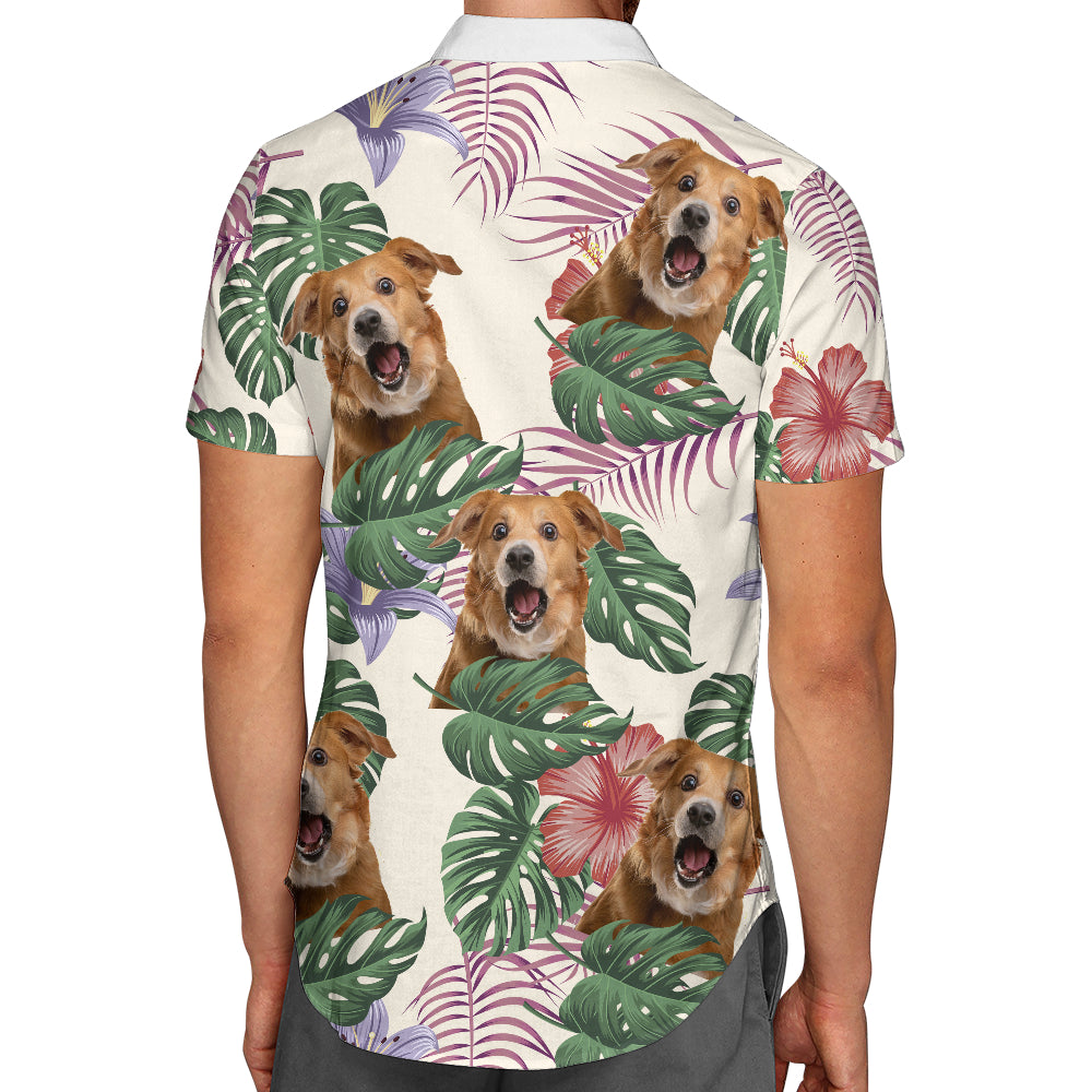 Chemise hawaïenne personnalisée - Jusqu'à 6 photos - Chemise personnalisée - HS25030 