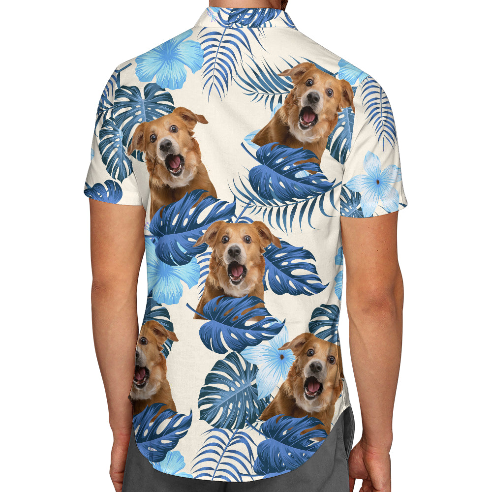Chemise hawaïenne personnalisée - Jusqu'à 6 photos - Chemise personnalisée - HS25051 
