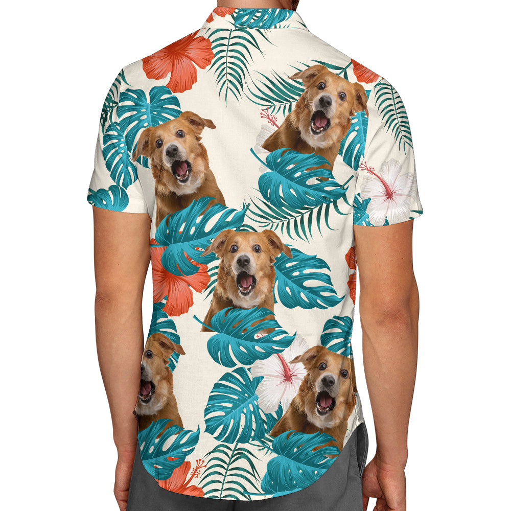 Chemise hawaïenne personnalisée - Jusqu'à 6 photos - Chemise personnalisée - HS25057 