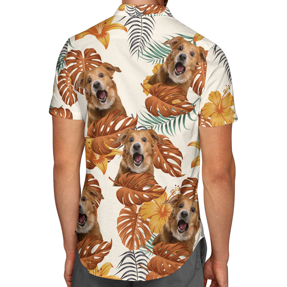 Chemise hawaïenne personnalisée - Jusqu'à 6 photos - Chemise personnalisée - HS25028 