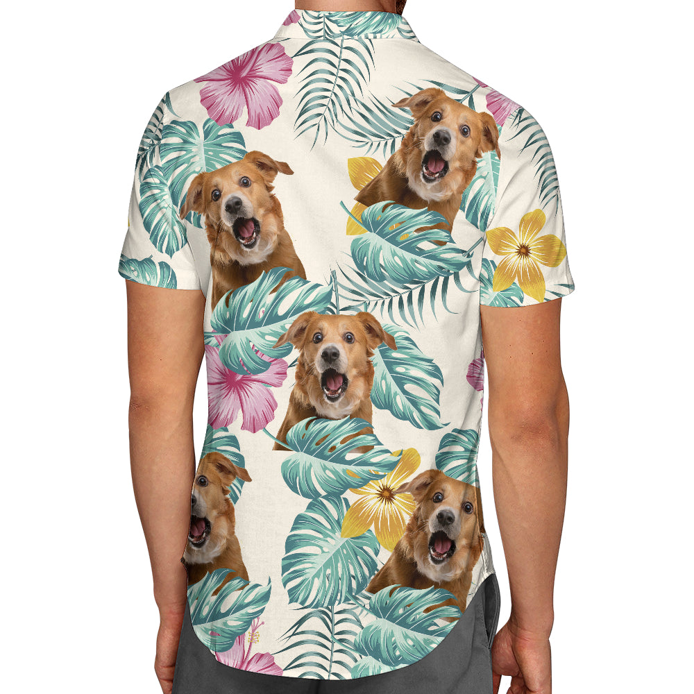 Chemise hawaïenne personnalisée - Jusqu'à 6 photos - Chemise personnalisée - HS25061 