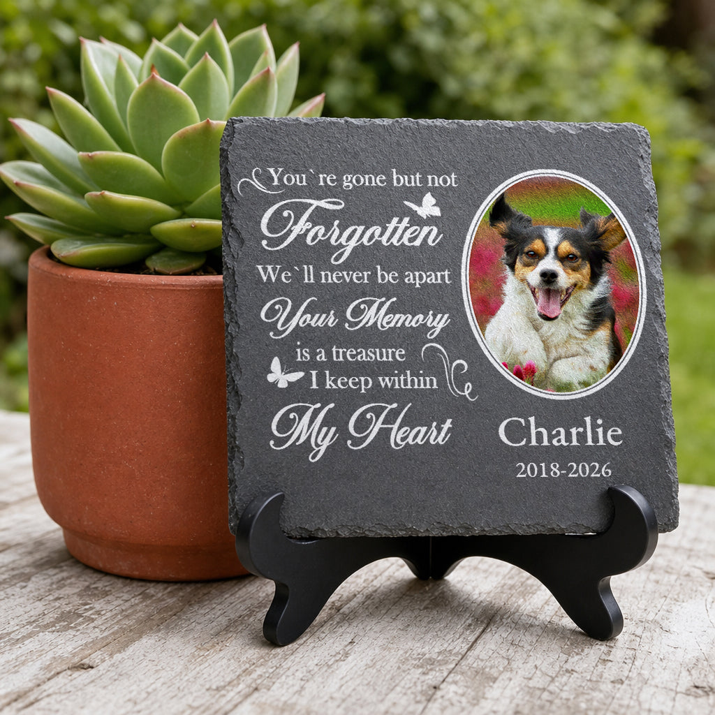 Personalized Dog Memorial Garden Stone