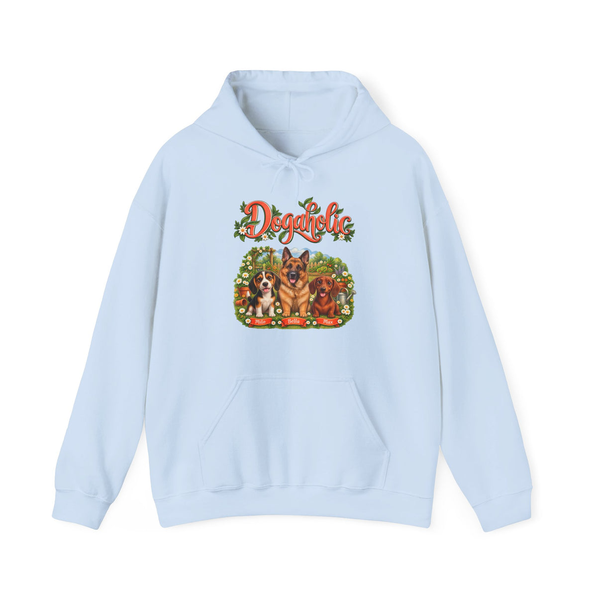 Personalized Dog Hoodie – Dogaholic Garden – Foto 19