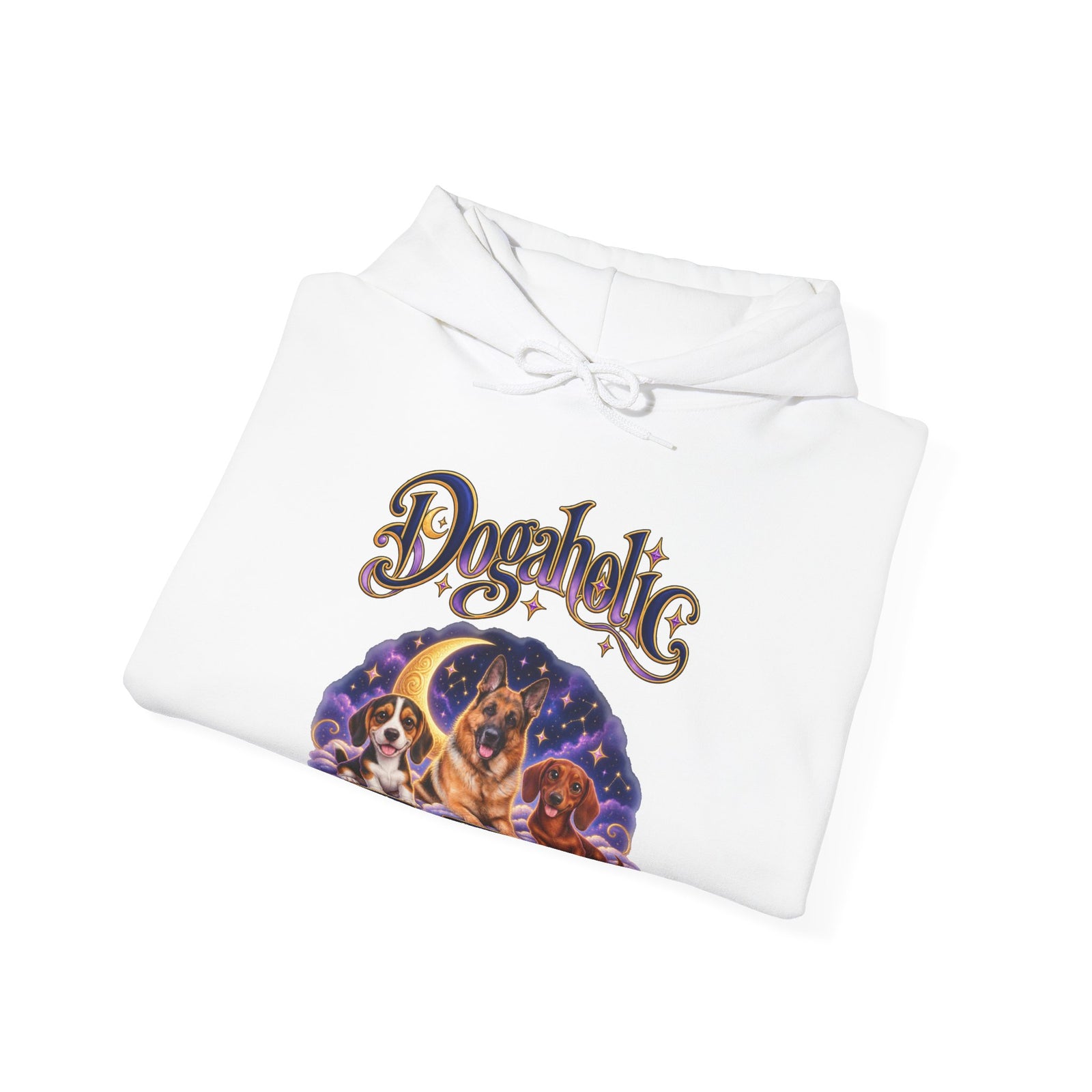 Personalized Dog Hoodie – Dogaholic Celestial Moon – Foto 9