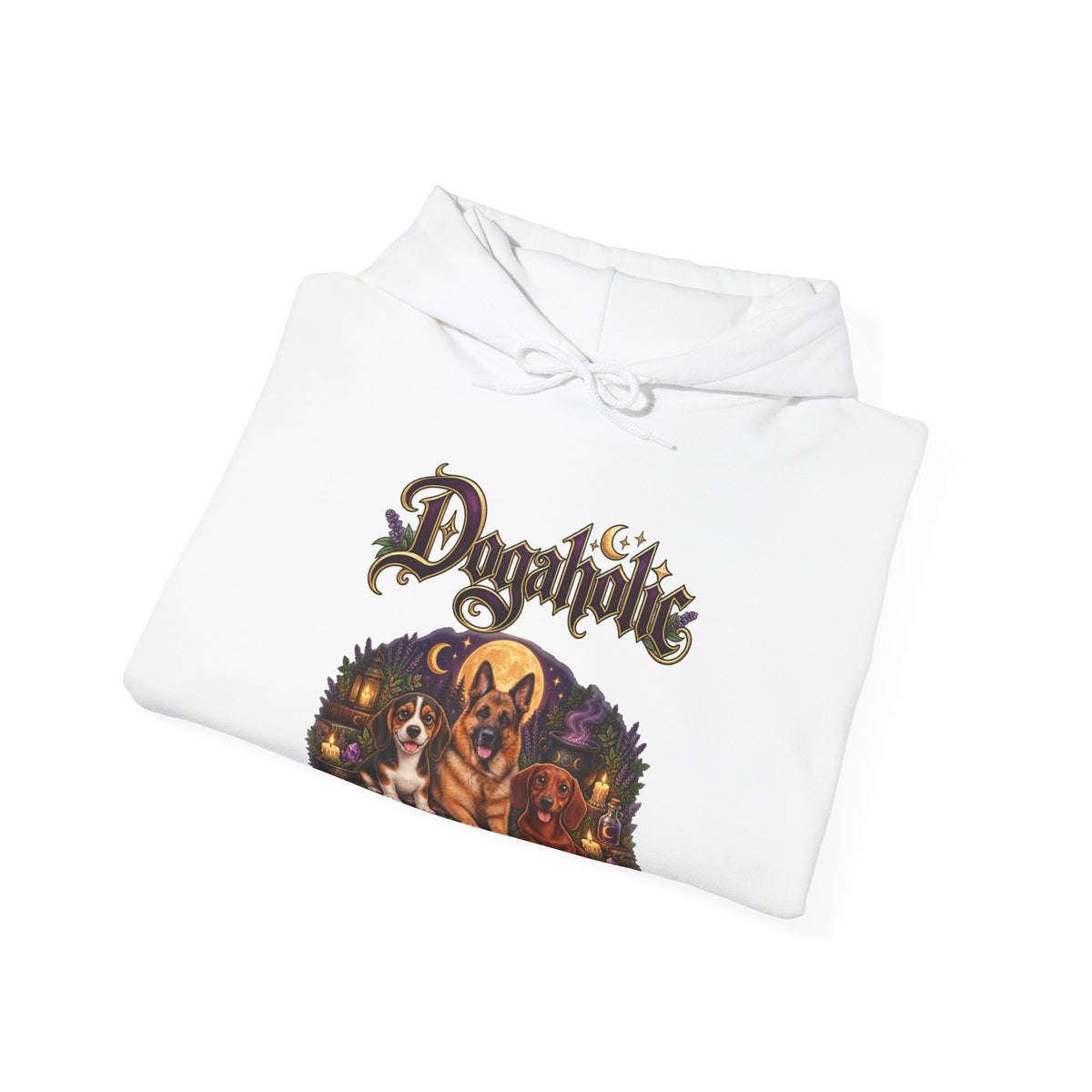 Personalized Dog Hoodie – Dogaholic Mystic Moonlight – Foto 9