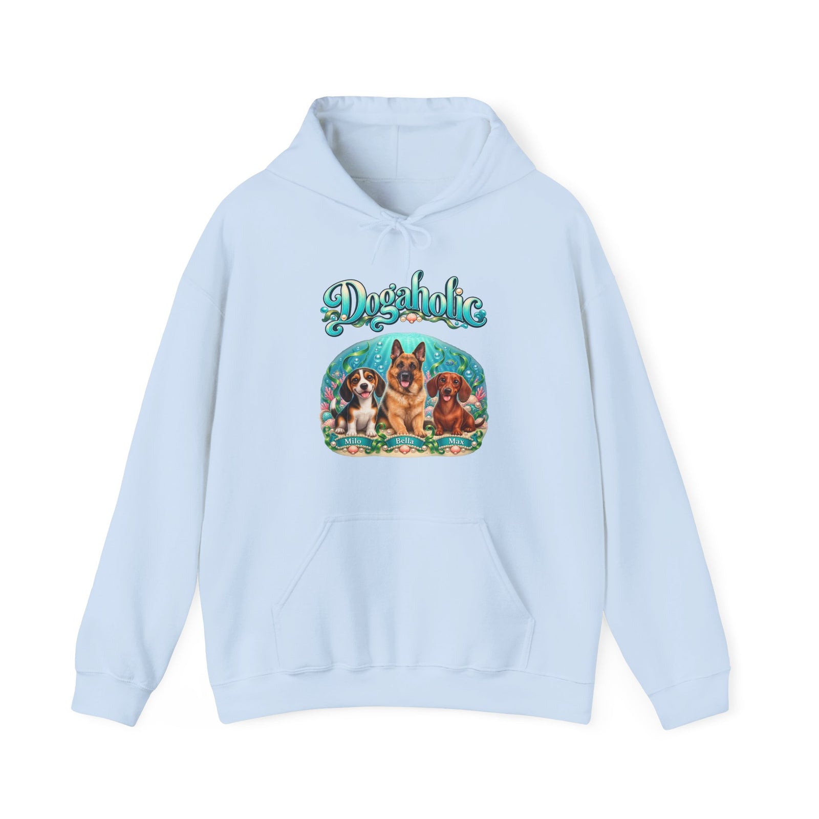Personalized Dog Hoodie – Dogaholic Underwater – Foto 19