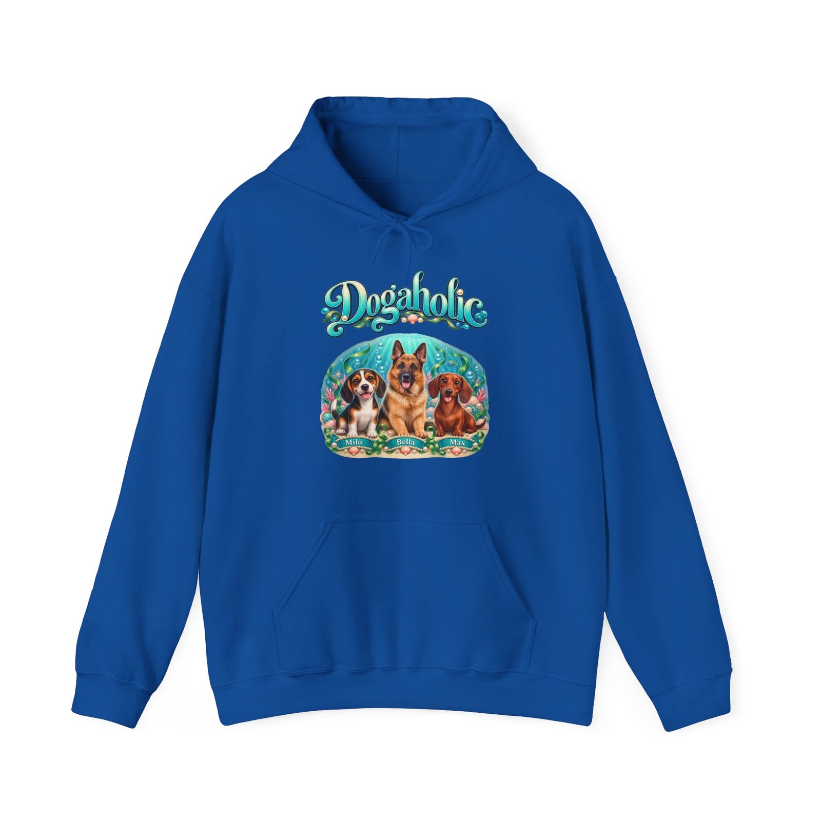 Personalized Dog Hoodie – Dogaholic Underwater – Foto 13